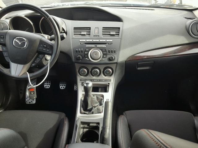 JM1BL1K41B1428579 - 2011 MAZDA SPEED 3 BLUE photo 9