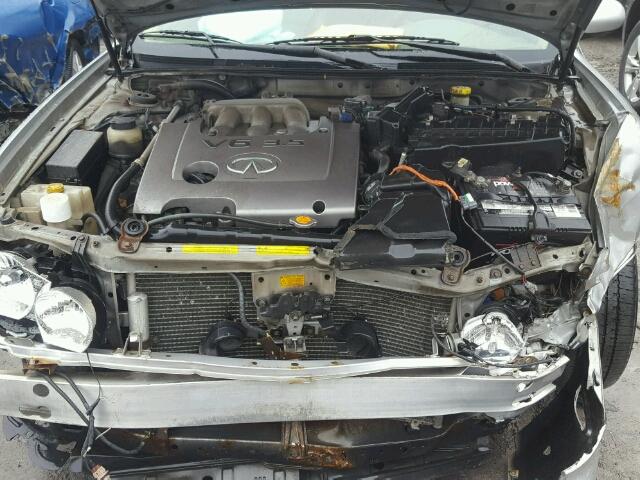 JNKDA31A63T108504 - 2003 INFINITI I35 SILVER photo 7