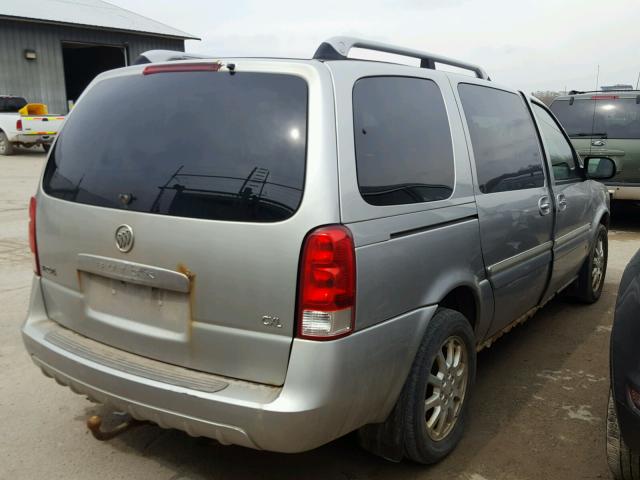 5GADV33L06D241845 - 2006 BUICK TERRAZA CX SILVER photo 4