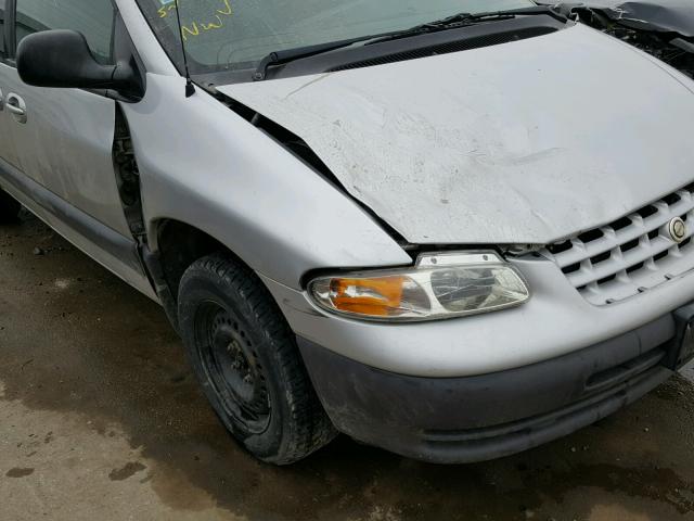 1C4GJ44G6YB742218 - 2000 CHRYSLER GRAND VOYA Gümüş foto 9