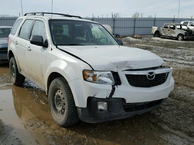 4F2CY9C73BKM05196 - 2011 MAZDA TRIBUTE I WHITE photo 1