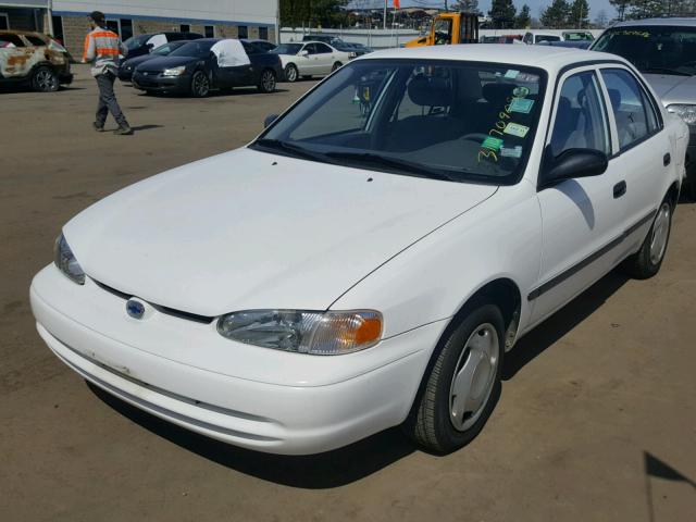1Y1SK52872Z422618 - 2002 CHEVROLET GEO PRIZM 白色 照片 2