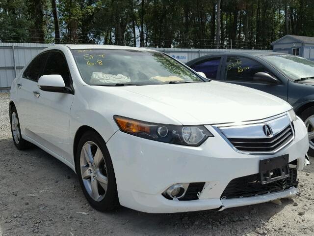 JH4CU2F4XCC017008 - 2012 ACURA TSX WHITE photo 1