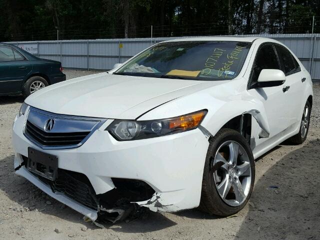 JH4CU2F4XCC017008 - 2012 ACURA TSX WHITE photo 2