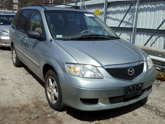 JM3LW28A630367128 - 2003 MAZDA MPV WAGON GRAY photo 1