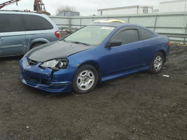 JH4DC53003C020946 - 2003 ACURA RSX TYPE-S BLUE photo 2