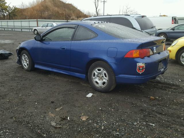 JH4DC53003C020946 - 2003 ACURA RSX TYPE-S BLUE photo 3