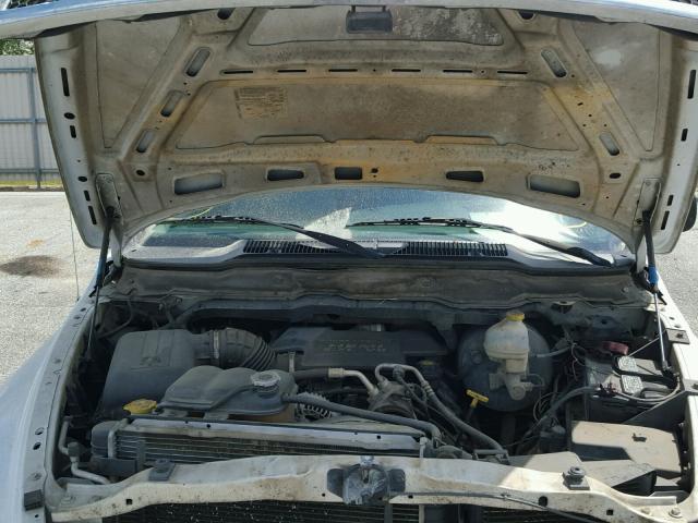 3D7KU28D63G837499 - 2003 DODGE RAM 2500 S WHITE photo 7