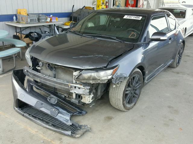 JTKJF5C77B3011922 - 2011 TOYOTA SCION TC 灰色 照片 2