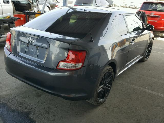 JTKJF5C77B3011922 - 2011 TOYOTA SCION TC 灰色 照片 4