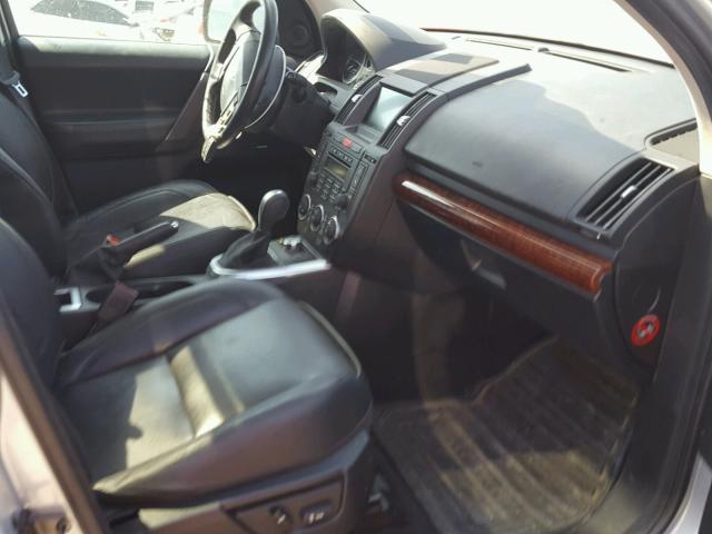 SALFT24N38H109416 - 2008 LAND ROVER LR2 HSE TE SILVER photo 5