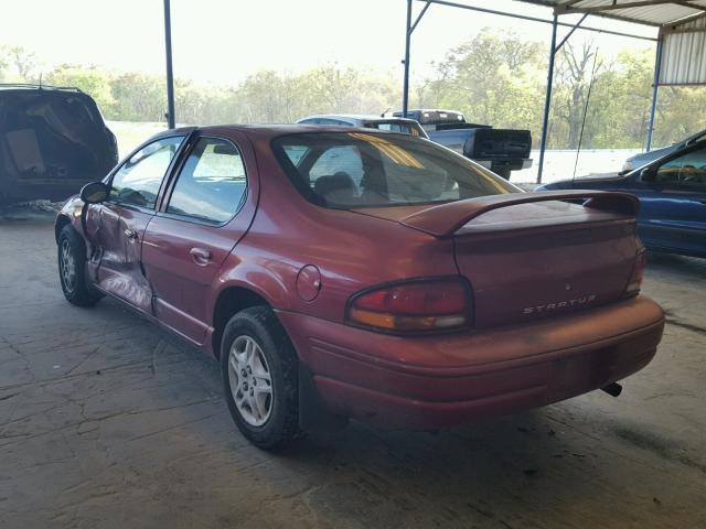 1B3EJ46X9XN652242 - 1999 DODGE STRATUS RED photo 3