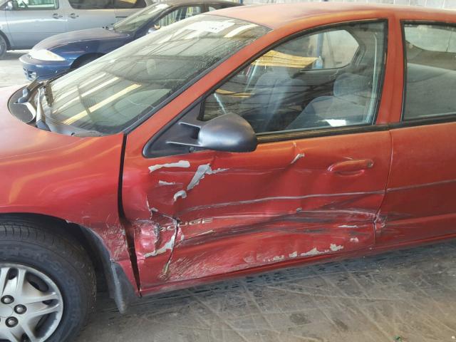 1B3EJ46X9XN652242 - 1999 DODGE STRATUS RED photo 9