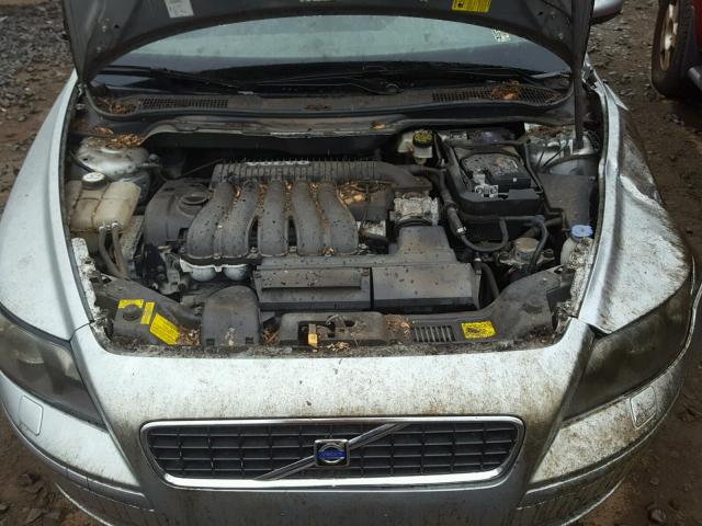 YV1MS382262221898 - 2006 VOLVO S40 2.4I SILVER photo 7