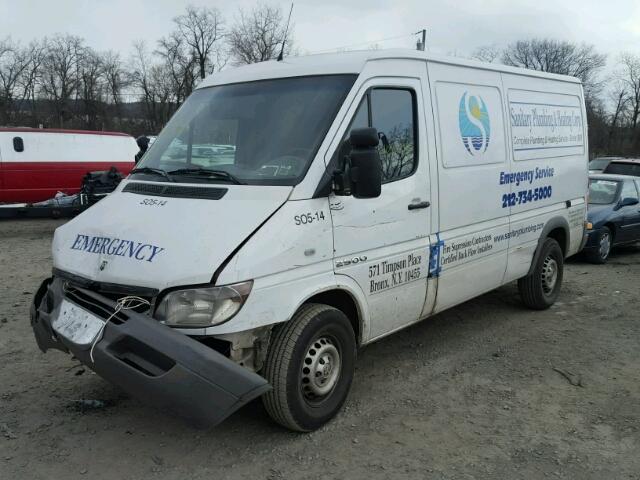 WD0PD644155783883 - 2005 DODGE SPRINTER 2 WHITE photo 2