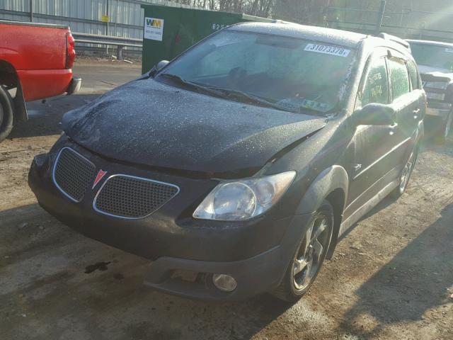 5Y2SL63815Z450280 - 2005 PONTIAC VIBE BLACK photo 2