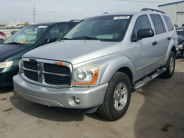 1D4HB58D45F574416 - 2005 DODGE DURANGO LI SILVER photo 2