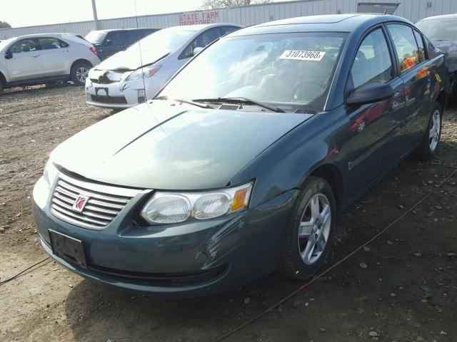 1G8AJ55F47Z153377 - 2007 SATURN ION LEVEL GREEN photo 2