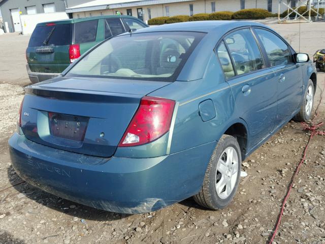 1G8AJ55F47Z153377 - 2007 SATURN ION LEVEL GREEN photo 4