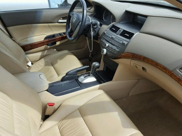 1HGCP26839A807316 - 2009 HONDA ACCORD EXL GOLD photo 5