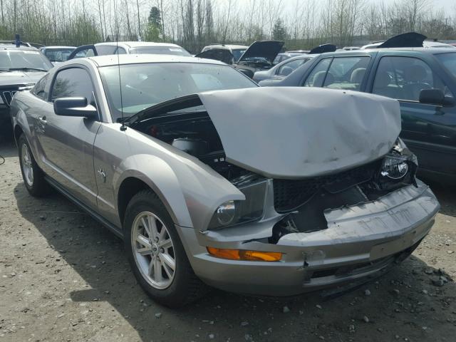 1ZVHT80N695139356 - 2009 FORD MUSTANG GRAY photo 1