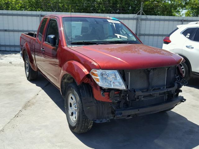 1N6BD0CTXDN749414 - 2013 NISSAN FRONTIER S RED photo 1