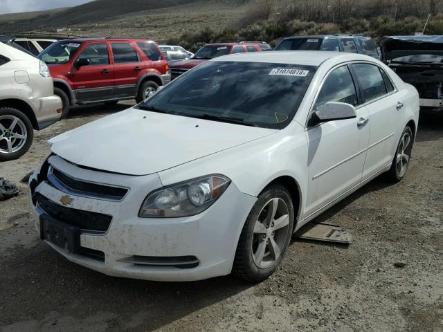 1G1ZC5E04CF252929 - 2012 CHEVROLET MALIBU 1LT 白色 照片 2