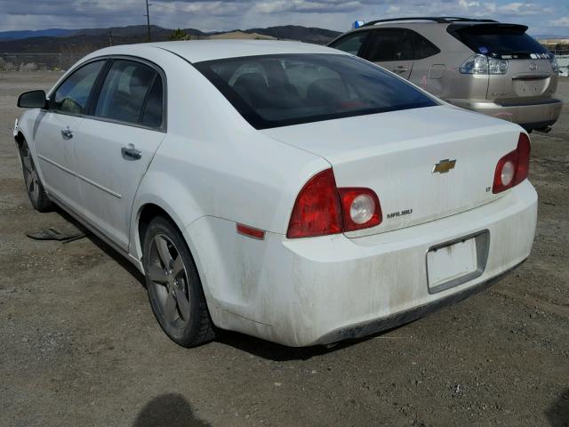1G1ZC5E04CF252929 - 2012 CHEVROLET MALIBU 1LT 白色 照片 3