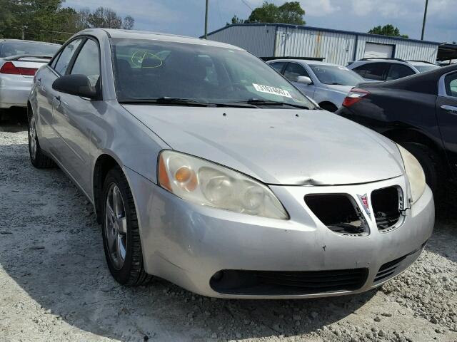 1G2ZH558X64114993 - 2006 PONTIAC G6 GT SILVER photo 1