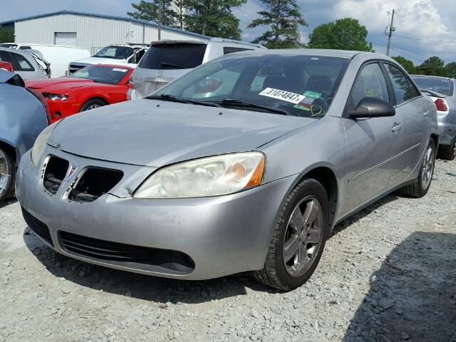 1G2ZH558X64114993 - 2006 PONTIAC G6 GT SILVER photo 2