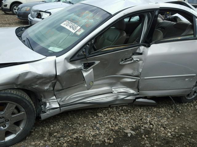 1LNHM87A44Y634516 - 2004 LINCOLN LS SILVER photo 10