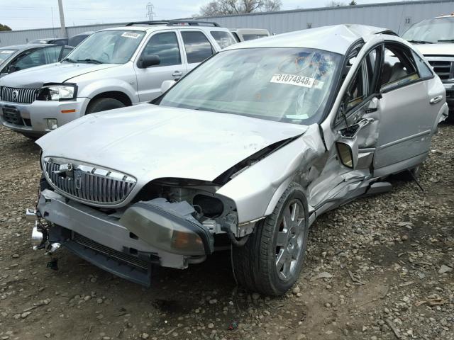1LNHM87A44Y634516 - 2004 LINCOLN LS SILVER photo 2