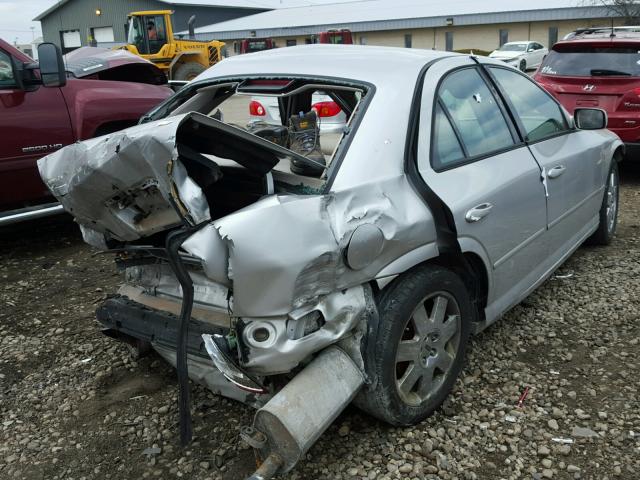 1LNHM87A44Y634516 - 2004 LINCOLN LS SILVER photo 4