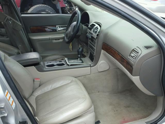 1LNHM87A44Y634516 - 2004 LINCOLN LS SILVER photo 5