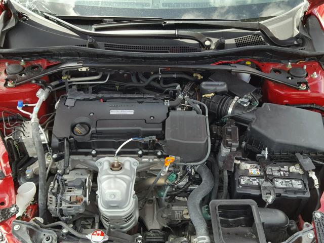 1HGCR2F5XGA241314 - 2016 HONDA ACCORD SPO RED photo 7