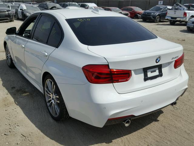 WBA8B3G38HNU36136 - 2017 BMW 340 I Beyaz fotoğraf 3