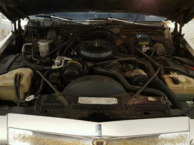 1G6DW51YXJ9718320 - 1988 CADILLAC BROUGHAM WHITE photo 7