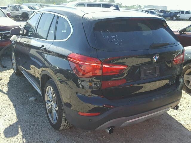 WBXHT3Z37G4A48869 - 2016 BMW X1 XDRIVE2 BLACK photo 3