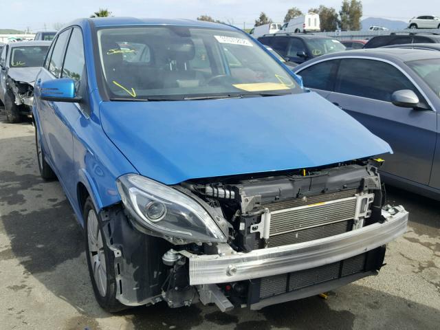 WDDVP9AB3EJ002063 - 2014 MERCEDES-BENZ B ELECTRIC BLUE photo 1