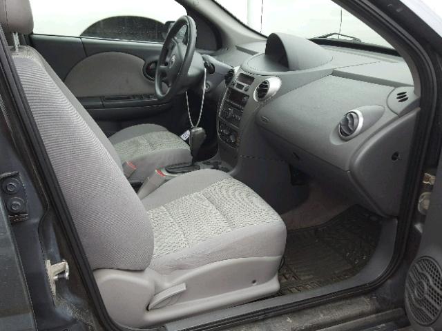 1G8AJ55F47Z169854 - 2007 SATURN ION LEVEL GRAY photo 5