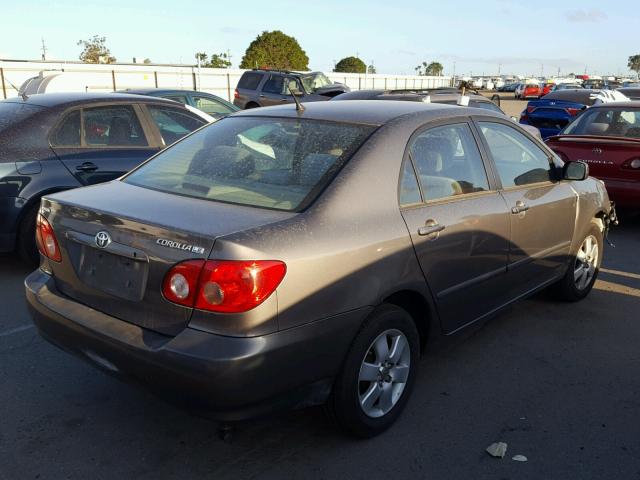 1NXBR32E36Z657638 - 2006 TOYOTA COROLLA CE GRAY photo 4