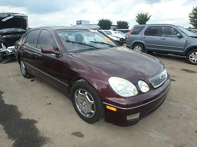 JT8BD68S1Y0113570 - 2000 LEXUS GS 300 BURGUNDY photo 1