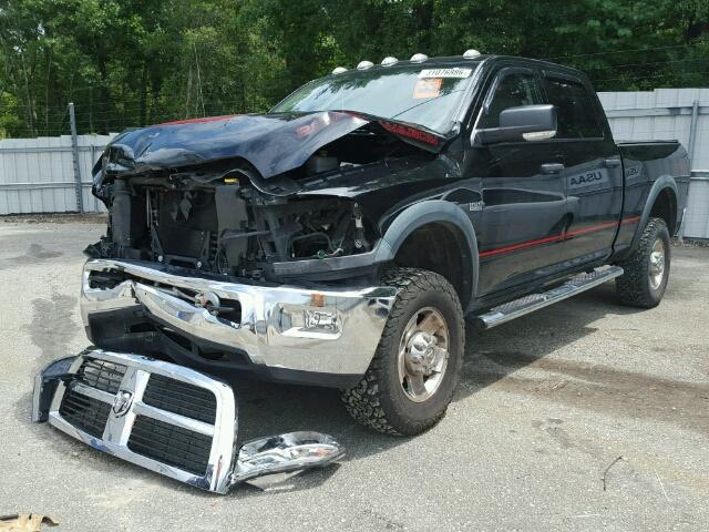 3C6TD5ET0CG117120 - 2012 DODGE RAM TRUCK BLACK photo 2