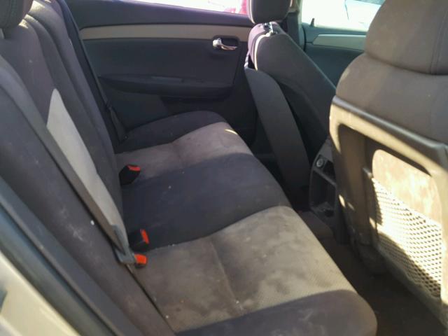 1G1ZG57B19F100215 - 2009 CHEVROLET MALIBU LS 金色 照片 6