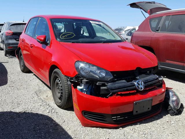 WVWDB7AJ8DW131823 - 2013 VOLKSWAGEN GOLF RED photo 1