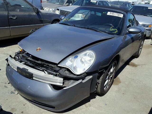 WP0CA29932S651976 - 2002 PORSCHE 911 CARRER TAN photo 2