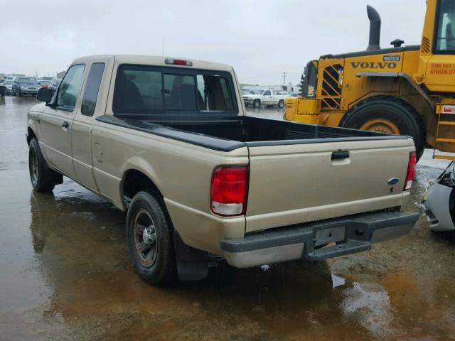 1FTYR14V6YPB38584 - 2000 FORD RANGER SUP GOLD photo 3