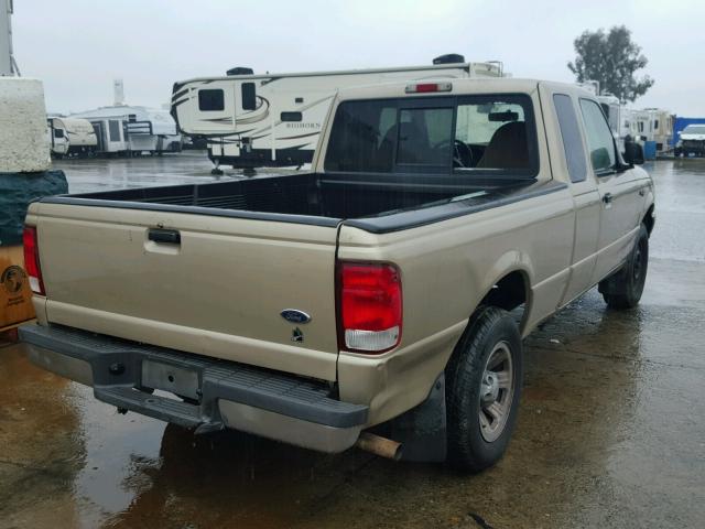 1FTYR14V6YPB38584 - 2000 FORD RANGER SUP GOLD photo 4