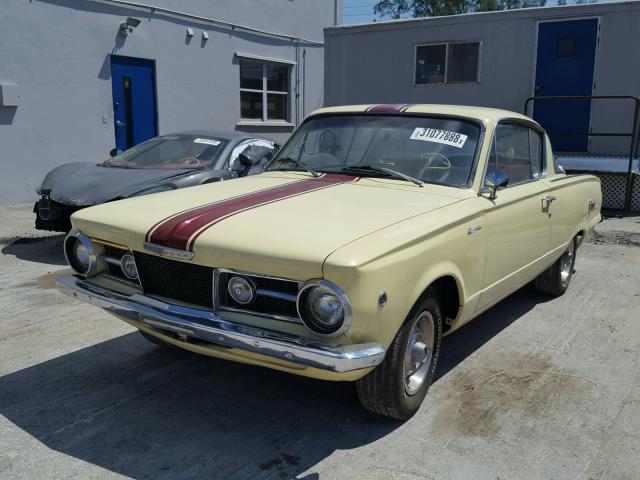 8958119651 - 1965 PLYMOUTH BARRACUDA YELLOW photo 2