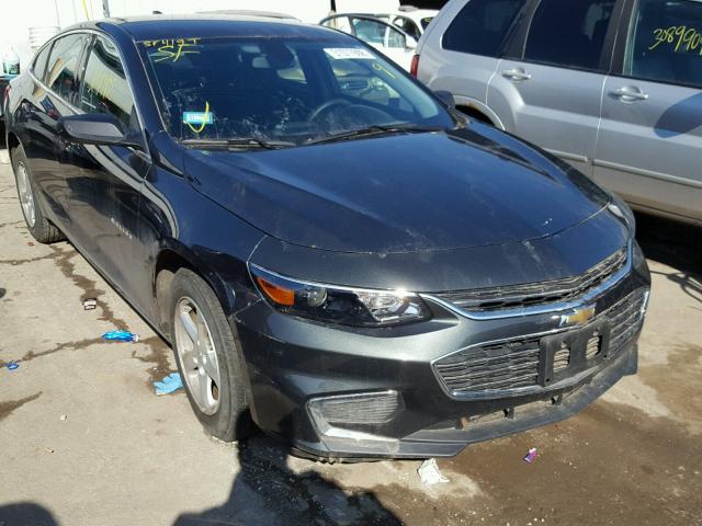 1G1ZB5ST4HF253930 - 2017 CHEVROLET MALIBU LS GRAY photo 1